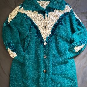 Soft vintage cardigan sweater